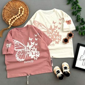 تیشرت تک پروانه ها