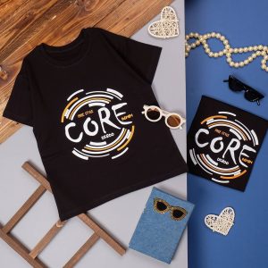تیشرت تک مشکی محرمیCORE