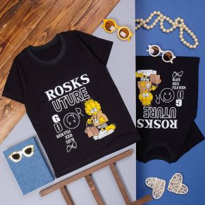 تیشرت تک مشکیROSKS