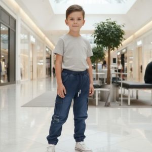 شلوار لی داخل بره ای