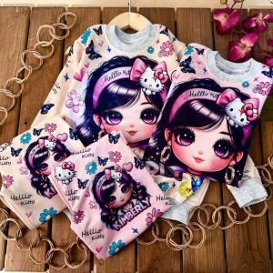 بلوز شلوار Hello kitty