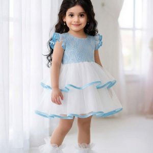 پیراهن تور دوطبقه