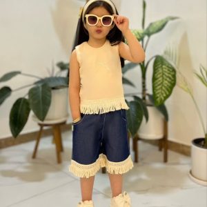 تاپ شلوارک گلاره